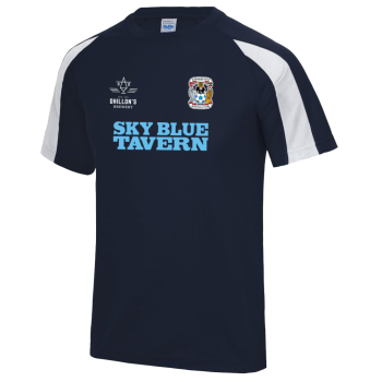 Sky Blue Tavern Contrast T-Shirt